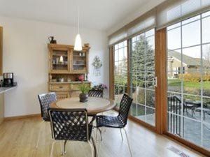 patio doors onto garden